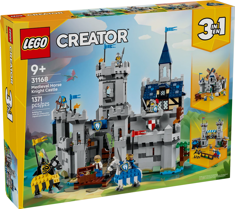 LEGO® CREATOR™ Medieval Horse Knight Castle Set 31168