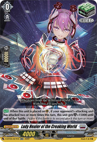 Lady Healer of the Creaking World (D-BT05/027EN) [Triumphant Return of the Brave Heroes]