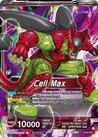 Cell Max // Cell Max, Devouring the Earth (Gold-Stamped) (P-517) [Promotion Cards]