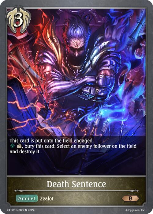 Death Sentence (GFB01d-066EN) [GFB01: Gloryfinder Bundle 01: Guide to Glory]
