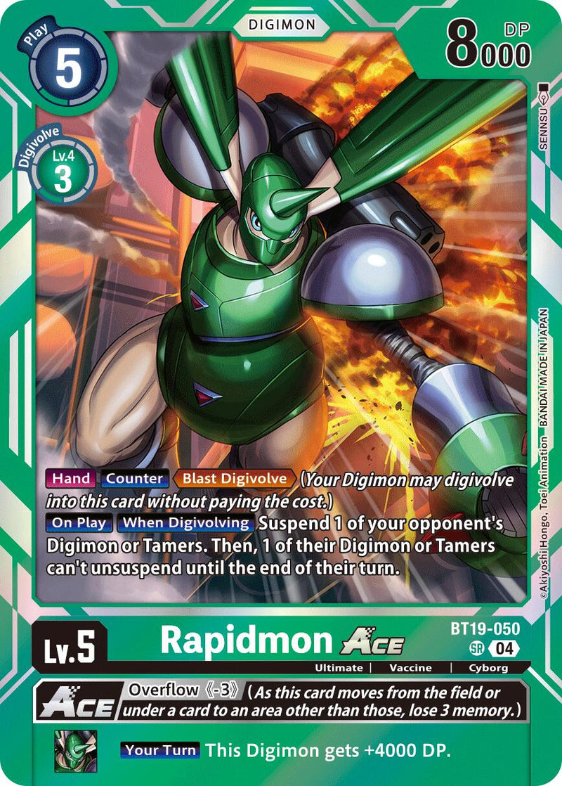 Rapidmon ACE [BT19-050] [Release Special Booster 2.0]