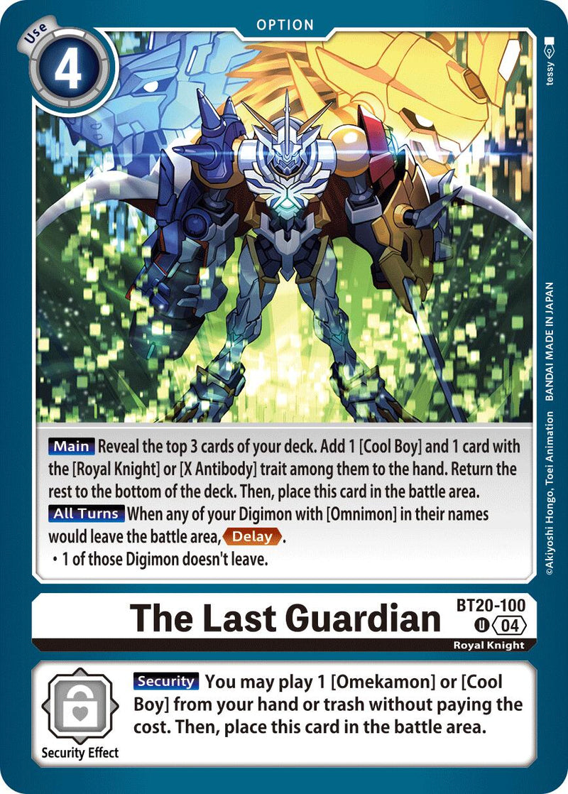 The Last Guardian [BT20-100] [Release Special Booster 2.0]