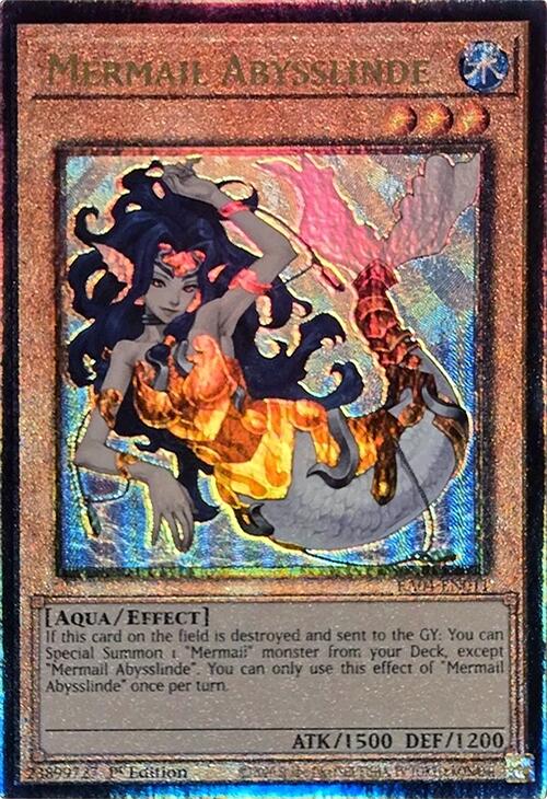 Mermail Abysslinde [RA04-EN011] Ultimate Rare