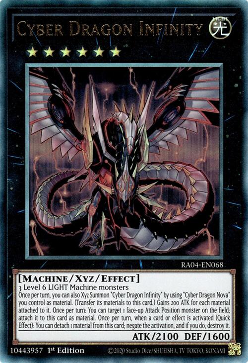 Cyber Dragon Infinity [RA04-EN068] Ultimate Rare