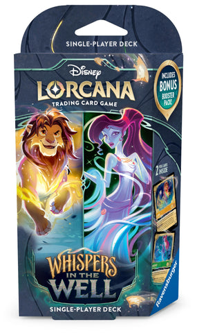 Disney Lorcana - Whispers in the Well - Starter Deck (Amber & Emerald)