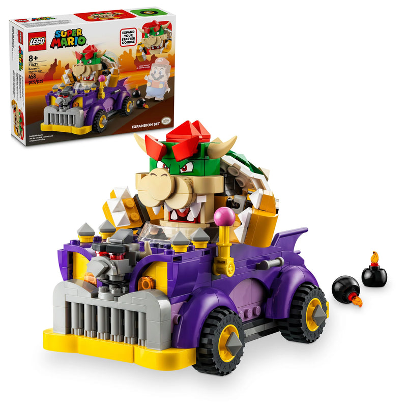 LEGO® SUPER MARIO™ Bowser's Muscle Car Expansion Set 71431