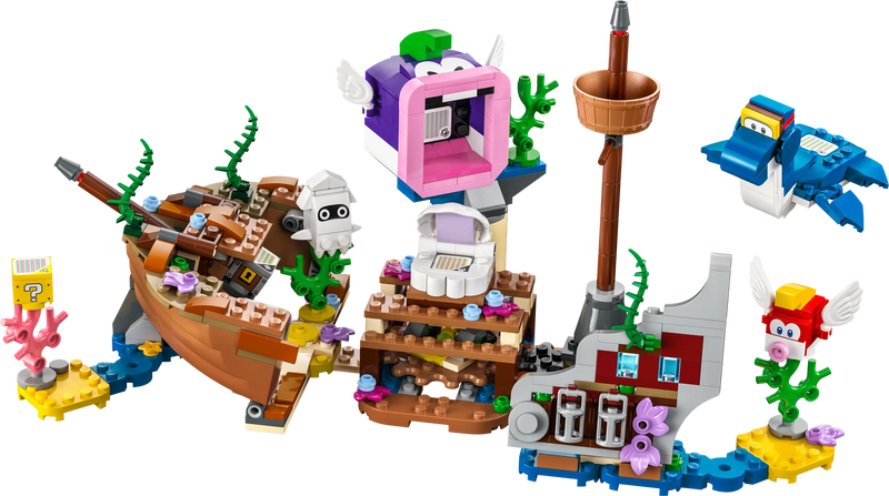 LEGO® SUPER MARIO™ Dorrie's Sunken Shipwreck Adventure Expansion Set 71432