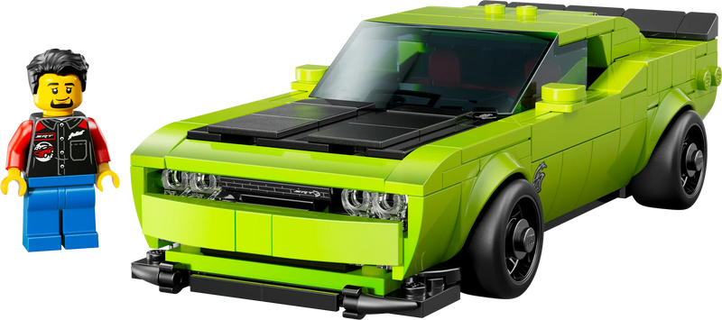 LEGO® SPEED CHAMPIONS Dodge Challenger SRT Hellcat Sports Car Set 77237