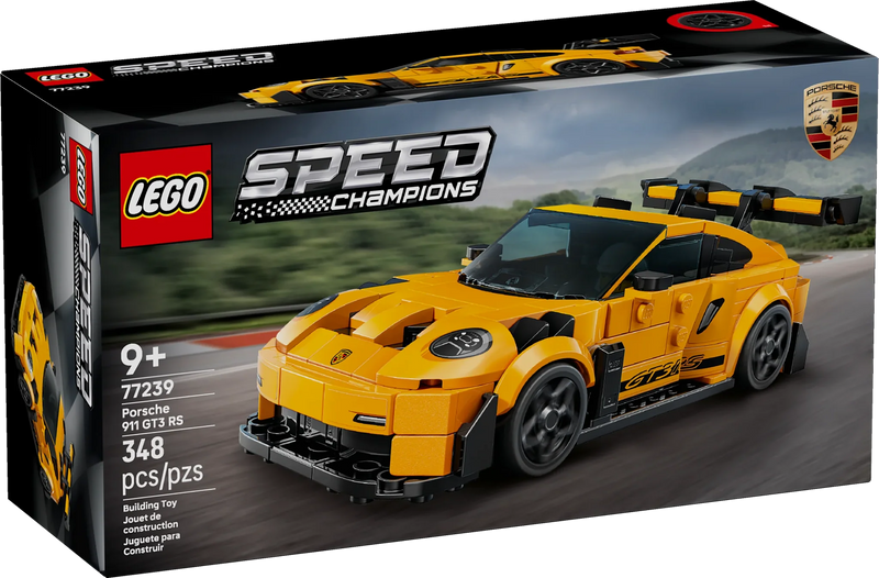 LEGO® SPEED CHAMPIONS Porsche 911 GT3 RS Super Car Set 77239