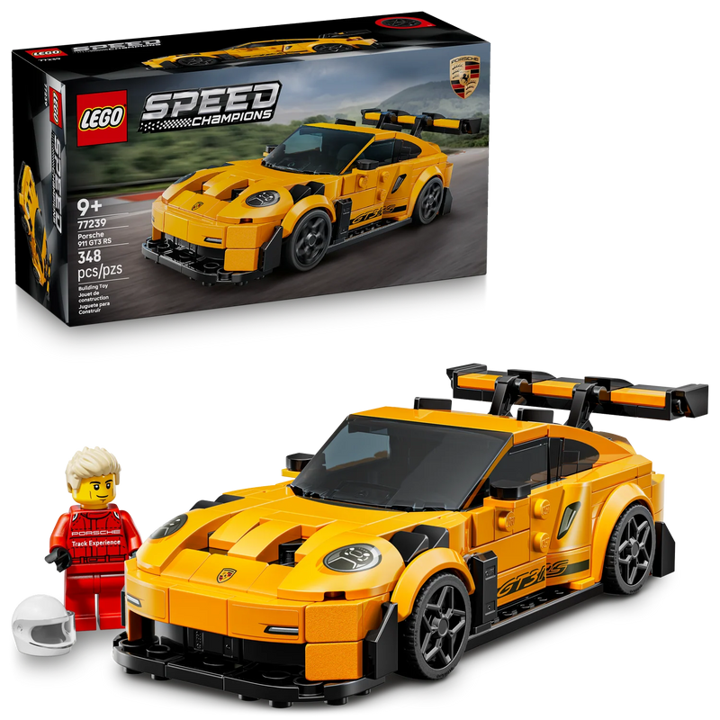 LEGO® SPEED CHAMPIONS Porsche 911 GT3 RS Super Car Set 77239