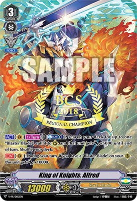 King of Knights, Alfred (BCS 2018) (V-PR/0012EN) [V Promo Cards]