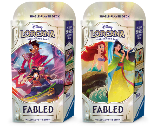 Disney Lorcana: Fabled - Starter Deck (Bundle of 2)