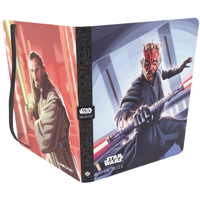 Star Wars: Unlimited - Binder 9 Pocket (360) - Darth Maul & Qui-Gon Jinn