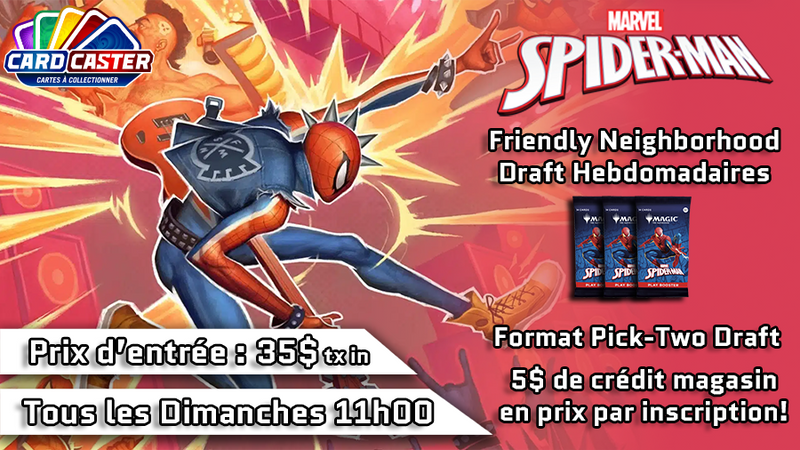 Magic The Gathering - Spider-Man Draft - Dimanche 12 Octobre 11h00