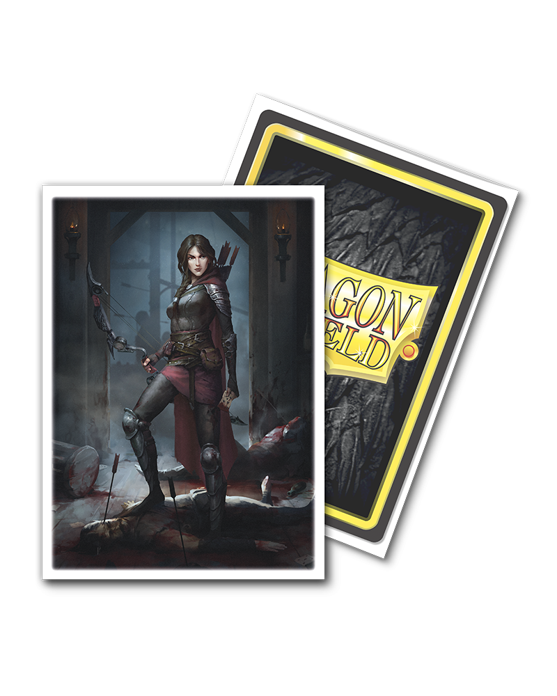 Dragon Shield - Standard Matte Flesh And Blood Art Sleeves - Azalea (100)