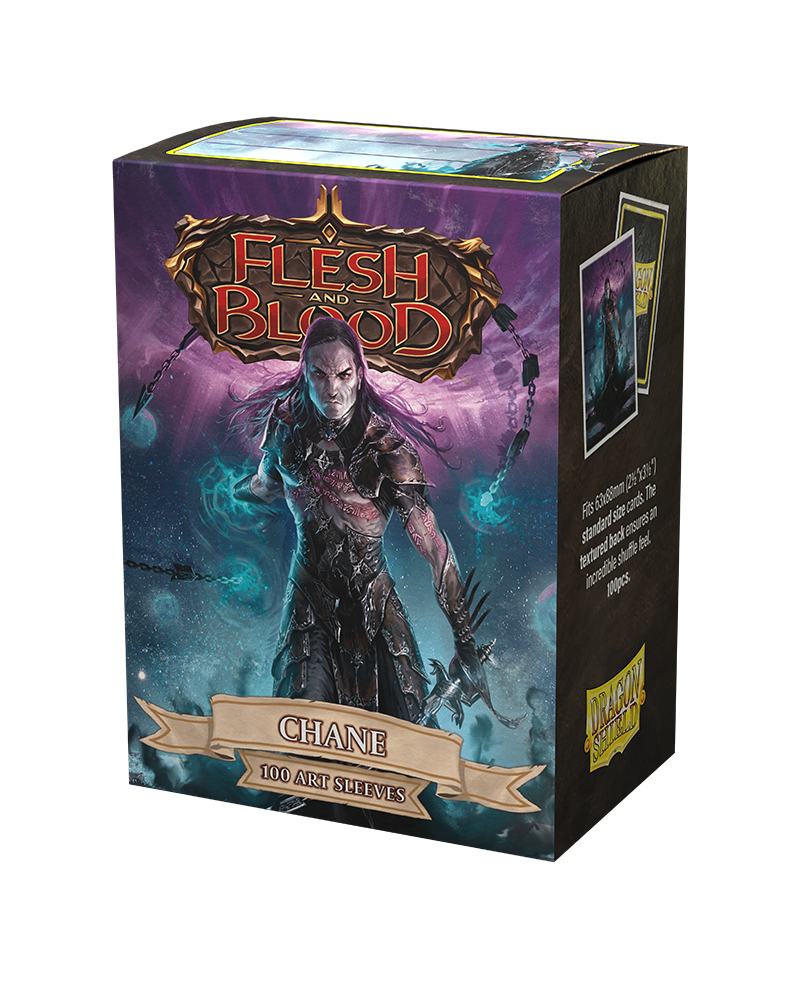 Dragon Shield - Standard Matte Flesh And Blood Art Sleeves - Chane (100)