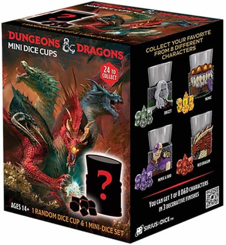 Dungeons & Dragons - Mini Dice Cups  - Series 2 (Aléatoire)