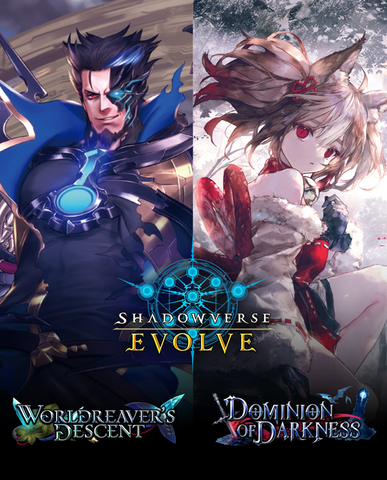*Pre-Order* Shadowverse Evolve - Combined Set : Worldreaver's Descent & Dominion of Darkness - Booster Box