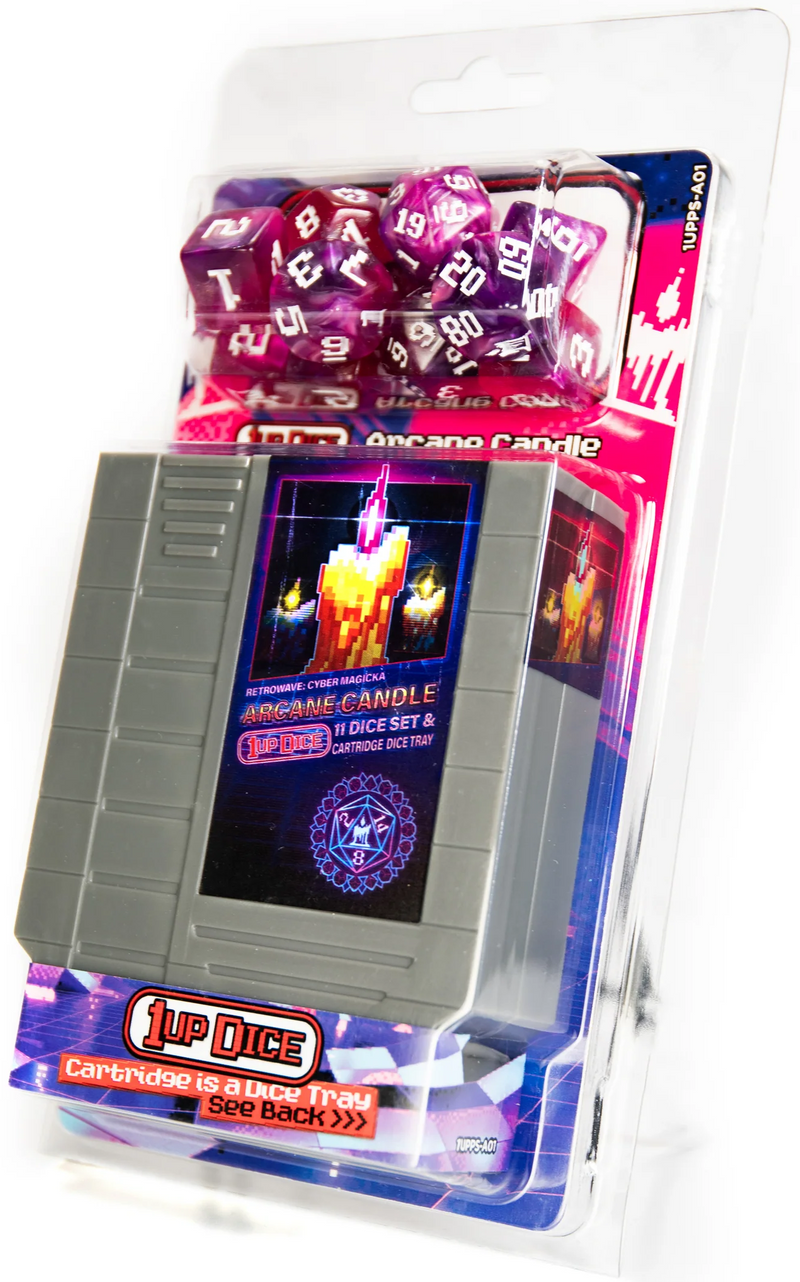 1UP-Dice - Arcane Candle - Polyhedral Dice Set