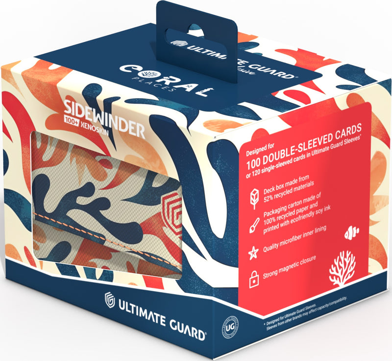 Ultimate Guard - Sidewinder 100+ - 2025 Coral Places (Choose your Design)