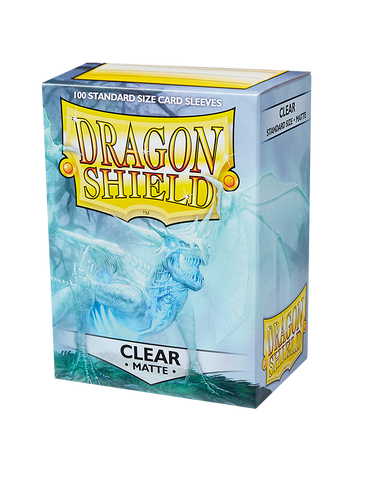 Dragon Shield - Standard Matte Sleeves - Clear (100)